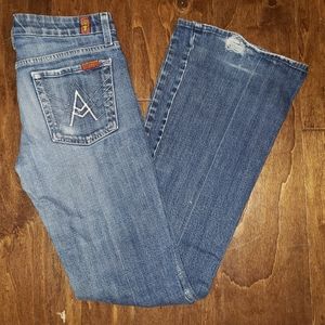 7 For All Mankind A Pocket Bootcut Jeans